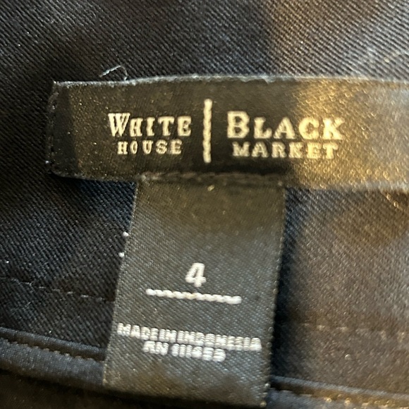 Bag148. White House Black Market fully lined skirt  Sz 4 length 22 - Picture 3 of 3